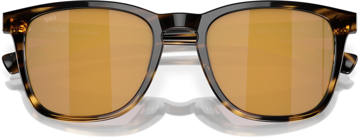 Costa Del Mar Sullivan Tortoise Gold Mirror 580G Polarized Sunglasses - view number 4