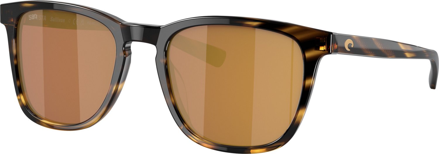 Costa Del Mar Sullivan Tortoise Gold Mirror 580G Polarized Sunglasses - view number 8