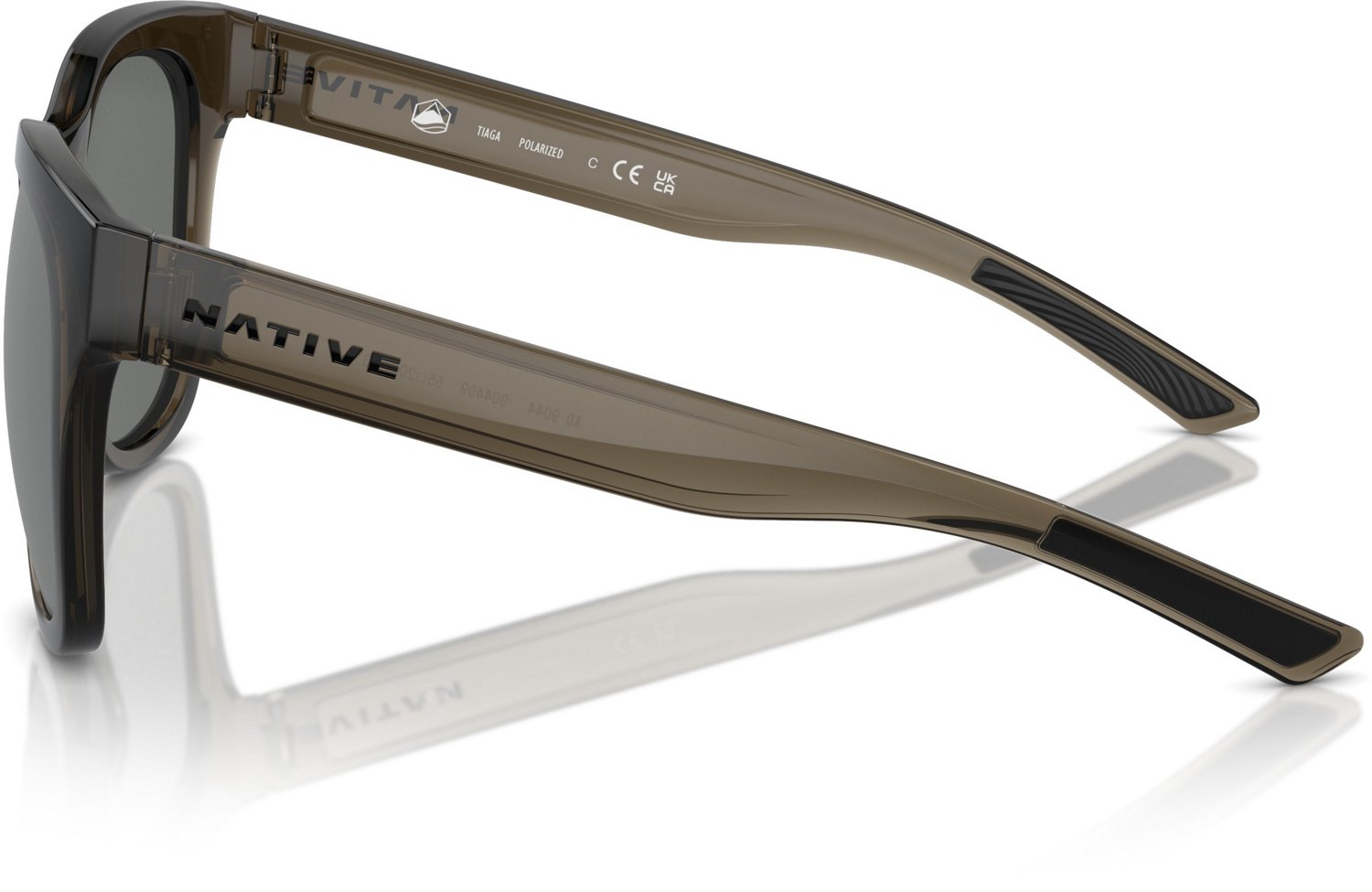 Native Eyewear Tiaga Silver Reflex Polarized Sunglasses - view number 3