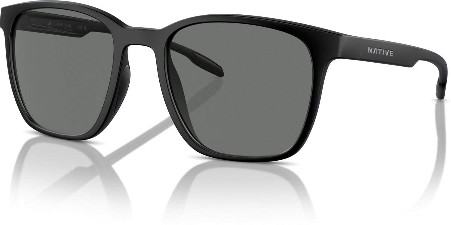 Native Eyewear Targhee Square Gray Polarized Sunglasses                                                                          - view number 2
