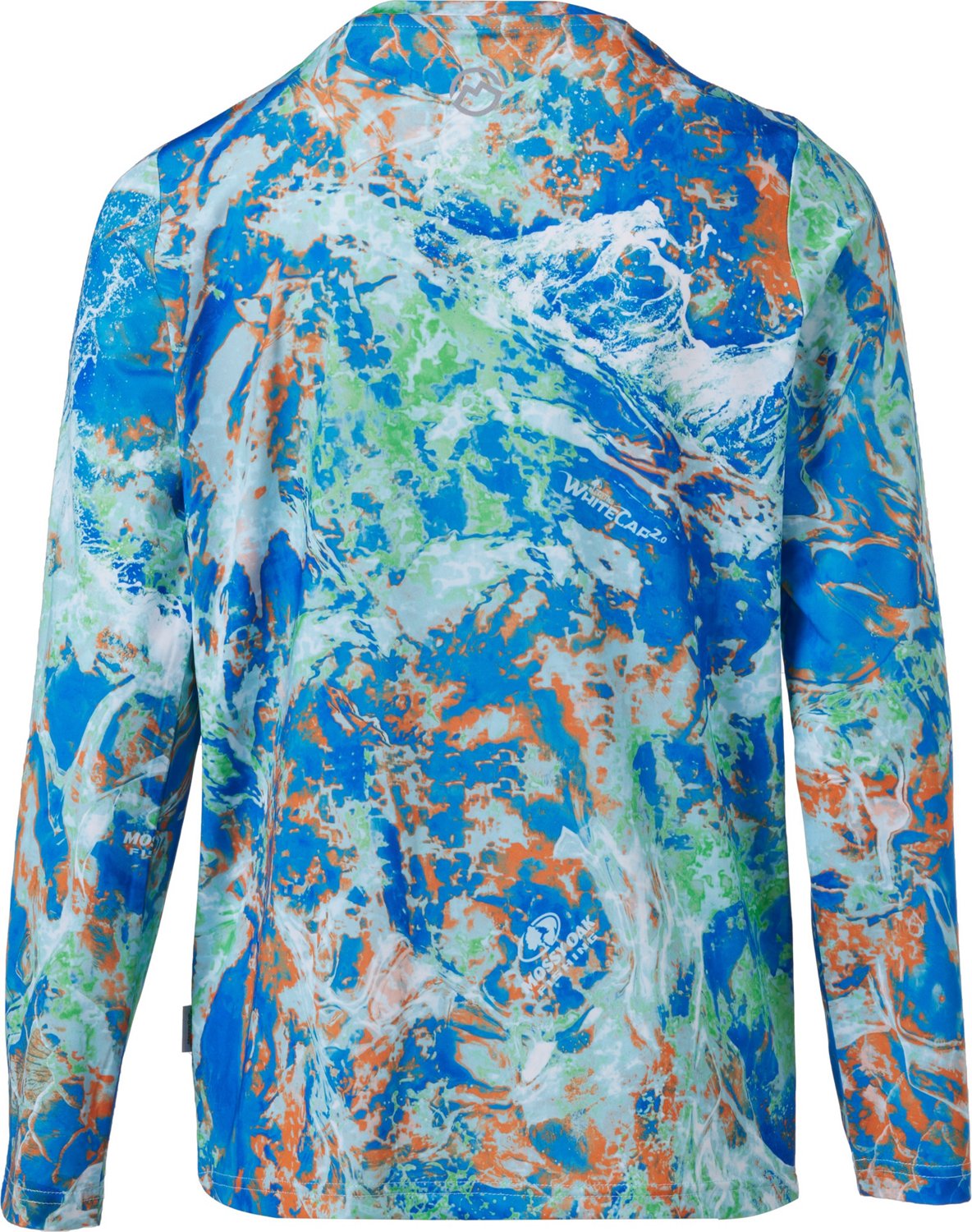 Magellan Outdoors Boys' FishGear MO Whitecap 2.0 Long Sleeve T-shirt                                                             - view number 2