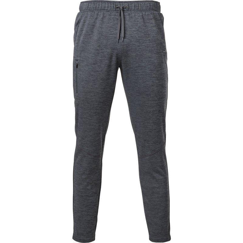 BCG Men's Vertical Zip Fleece Pant Mdgrey, Medium - Men's Athletic Pants at Academy Sports