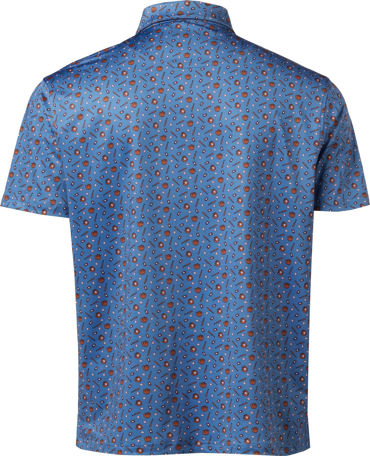 Barstool Mens Sports Dad Scatter Printed Polo - view number 2