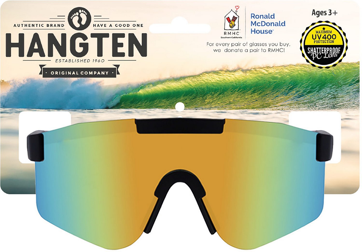 Hang Ten Kids' Shield Sunglasses - view number 5