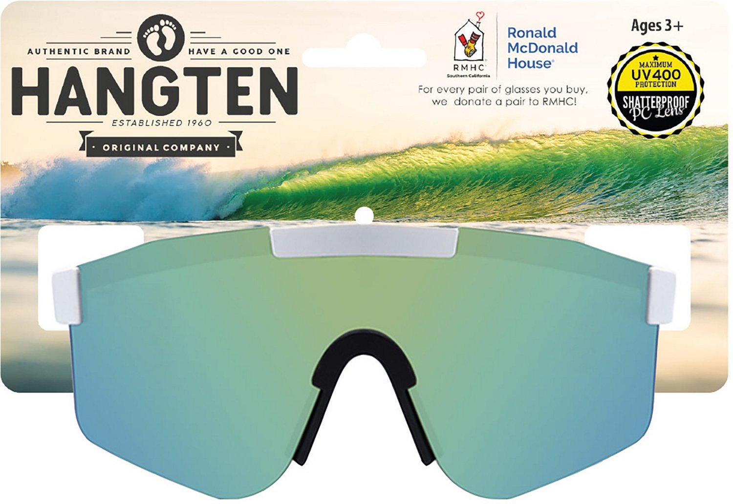 Hang Ten Kids' Shield Sunglasses - view number 5