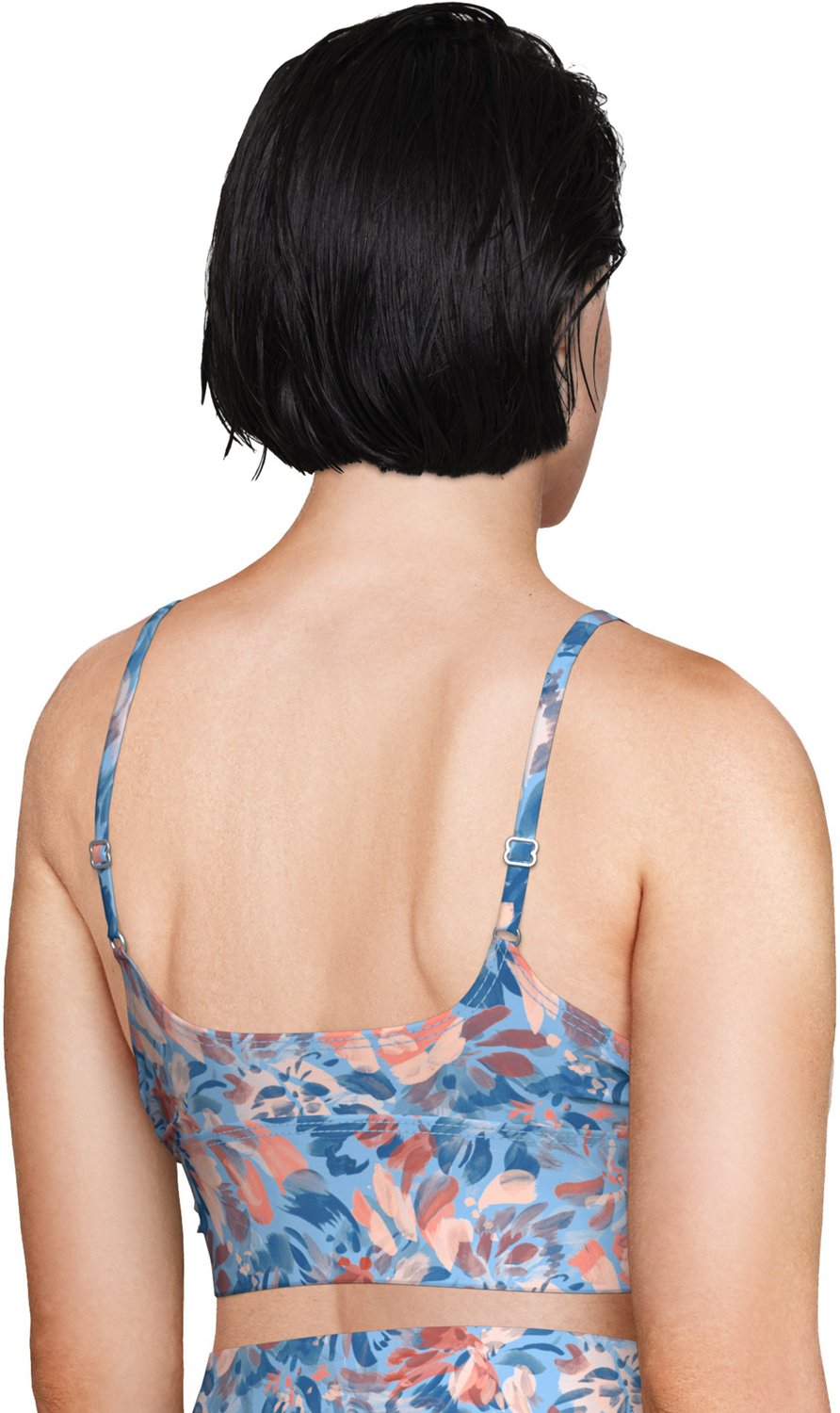 Freely Women's Wild Flower Wrap Front Swim Midkini - view number 5