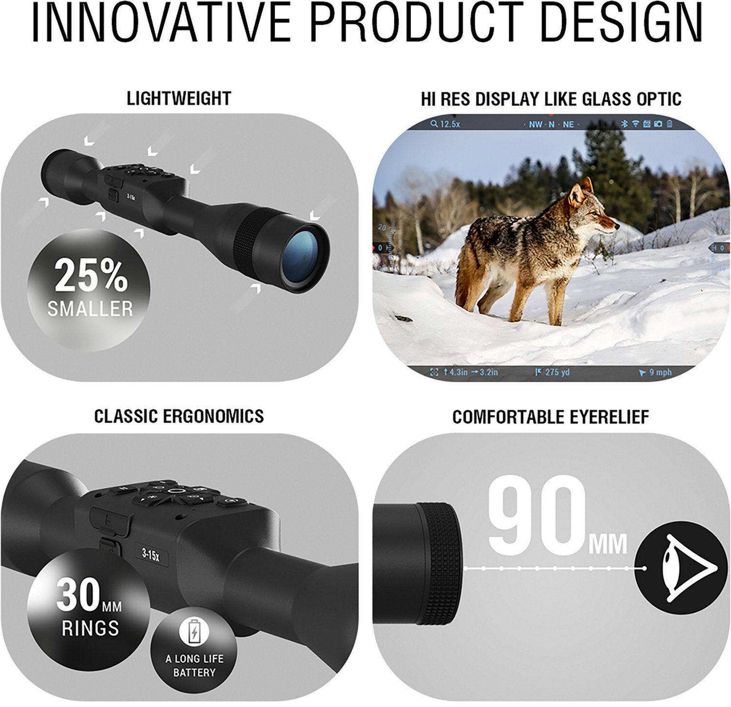 ATN X-Sight 5 3-15x UHD Smart Riflescope - view number 6