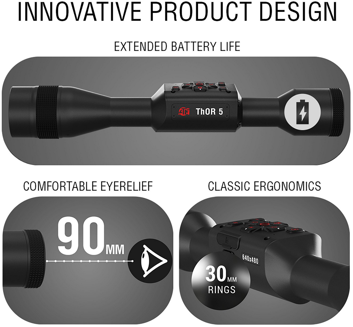 ATN Thor 5 320 3-12x Thermal Riflescope - view number 6