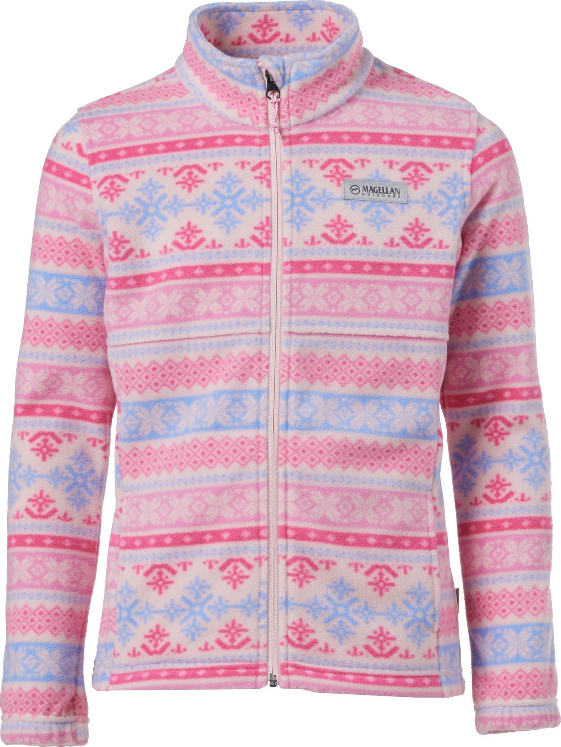 Magellan Outdoors Girls' Arctic Fleece Print Jacket | Academy