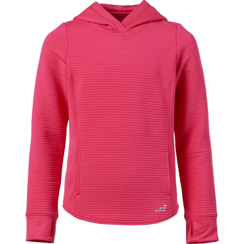 BCG Girls' Performance Fleece Textured Hoodie Brpink, Medium - Girl's Fleece at Academy Sports