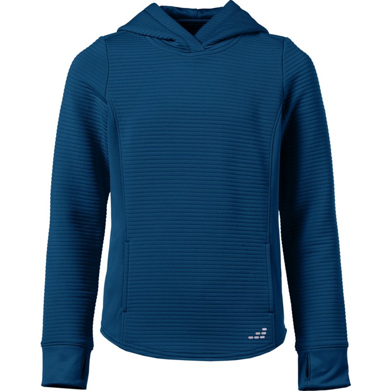 BCG Girls' Performance Fleece Textured Hoodie Legion Blue, X-Large - Girl's Fleece at Academy Sports