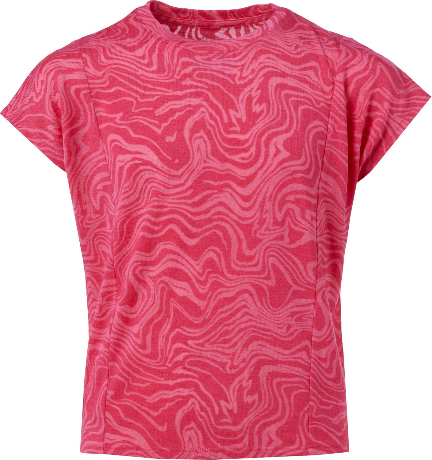 BCG Girls' Boxy Burnout Short Sleeve T-shirt - view number 3