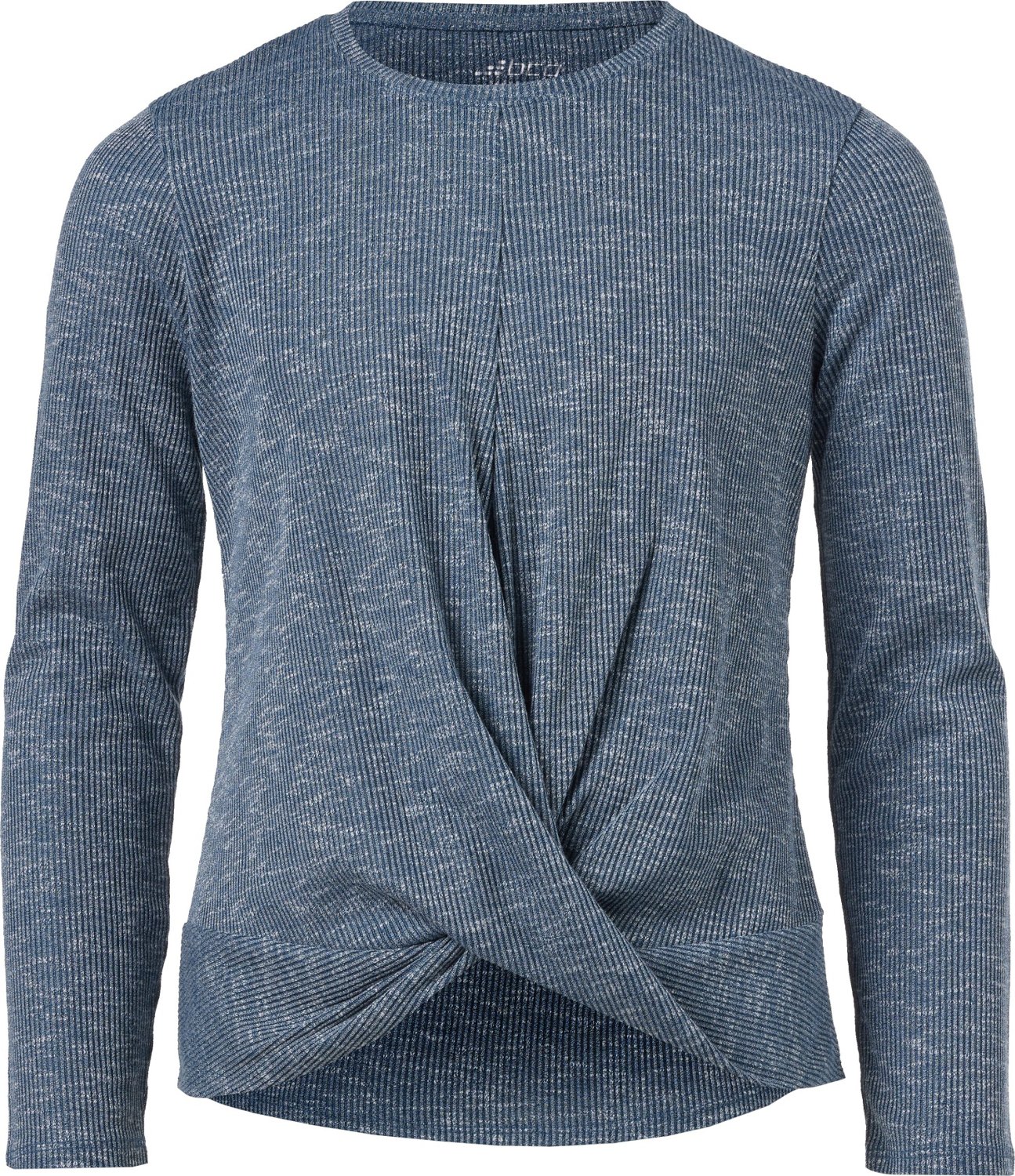 BCG Girls' Lifestyle Long Sleeve Twist Front Top                                                                                 - view number 1