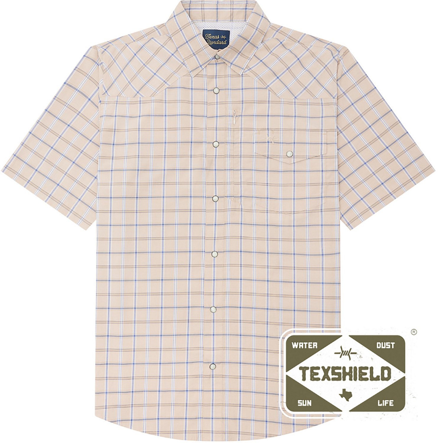Texas Standard Men's Western Field Short Sleeve Shirt - view number 3