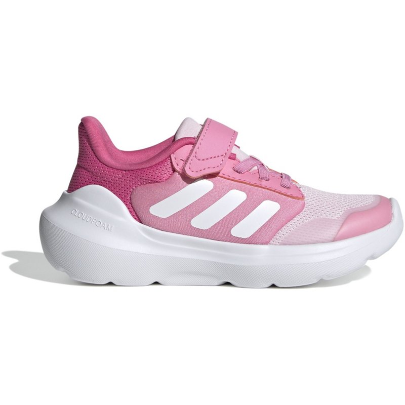 adidas Kids' TensaurRun 3.0 Shoes Pink/White, 2 - Youth Casual at Academy Sports