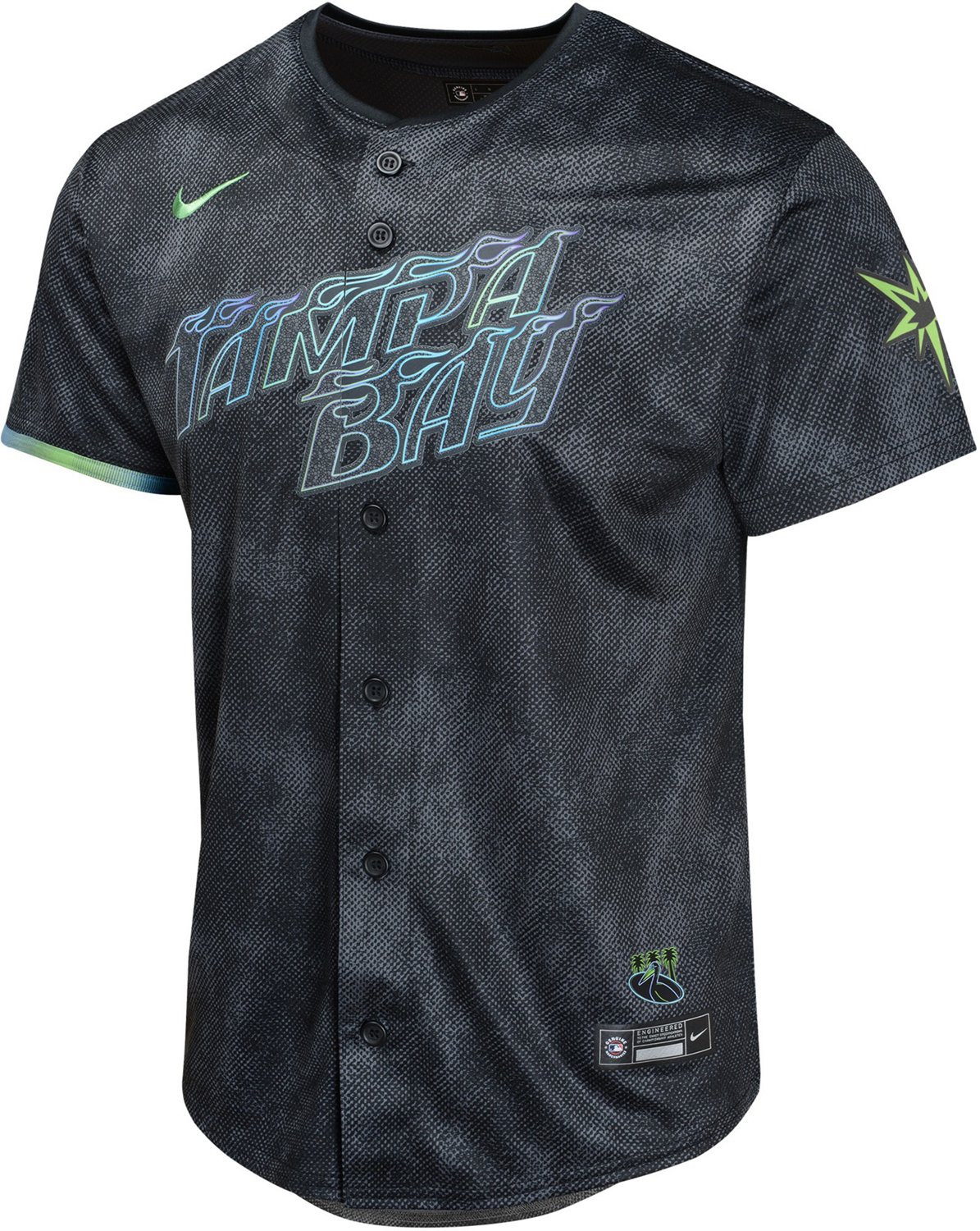Nike Youth Tampa Bay Rays New Limited City Connect Player Jersey Shane McClanahan                                                - view number 2