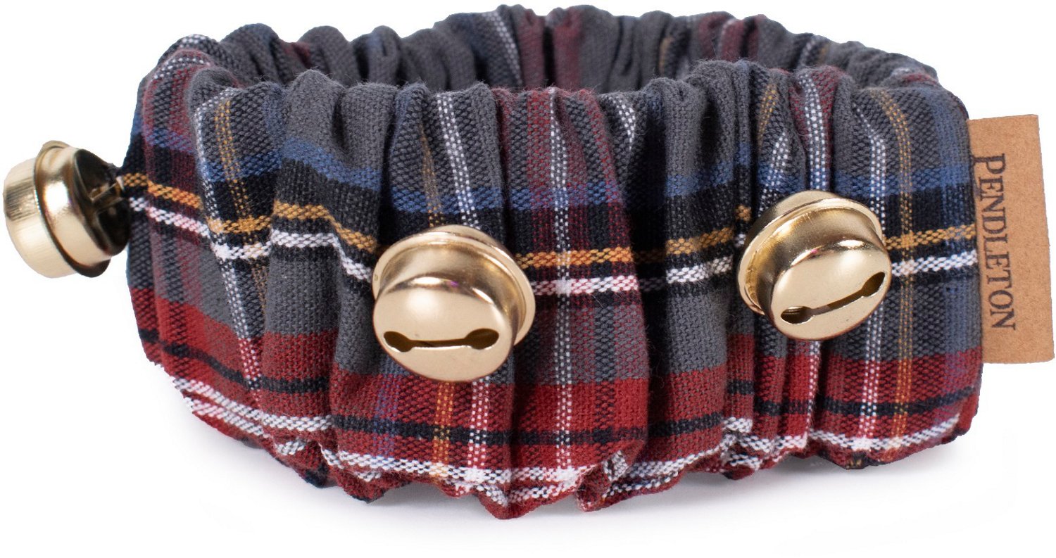 Pendleton Plaid Jingle Dog Collar Free Shipping at Academy