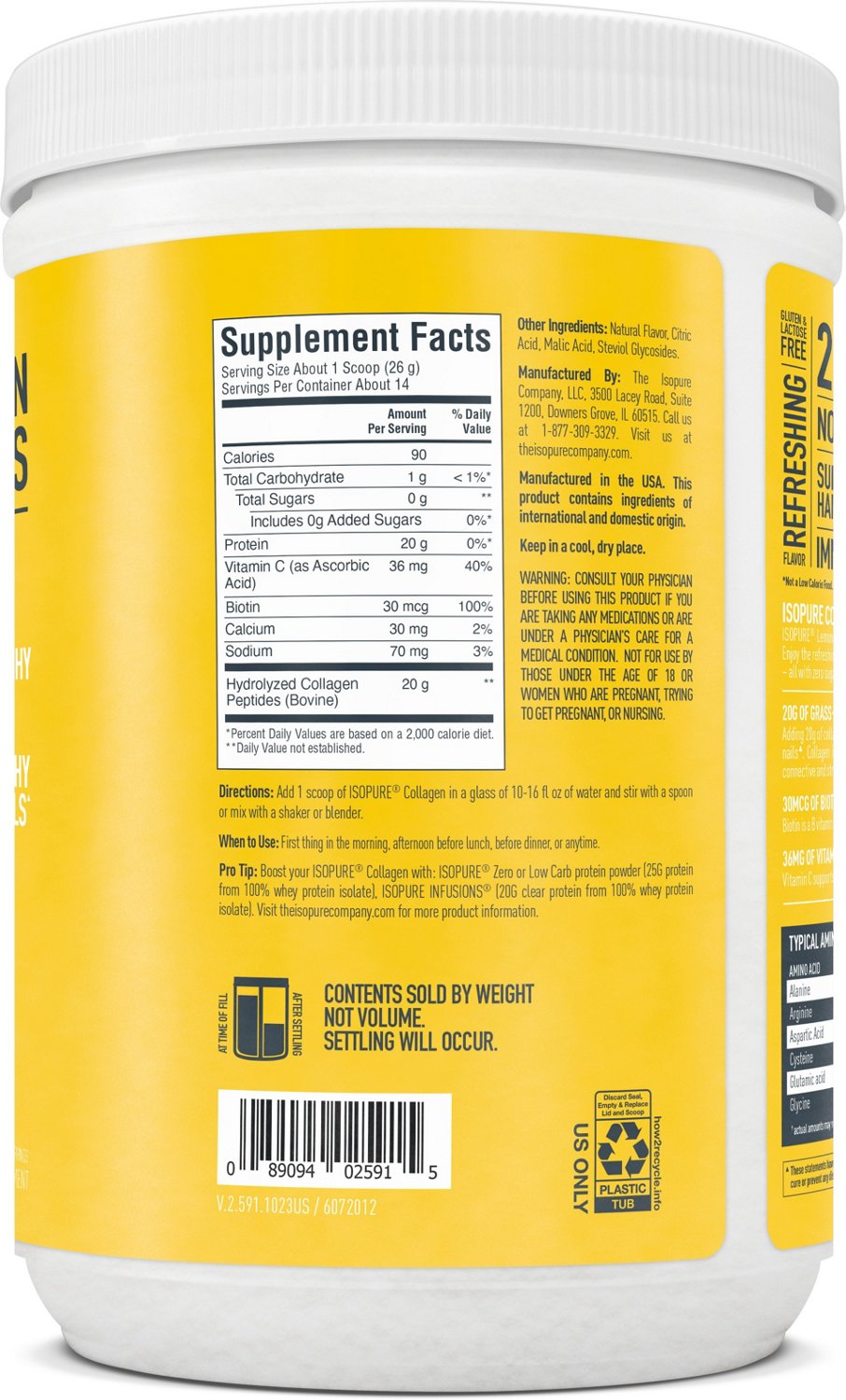 Isopure Collagen Supplement                                                                                                      - view number 3