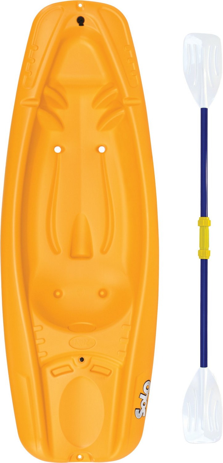 Pelican Solo Kids 6 ft Recreational Sit-On-Top Kayak with Paddle                                                                 - view number 3