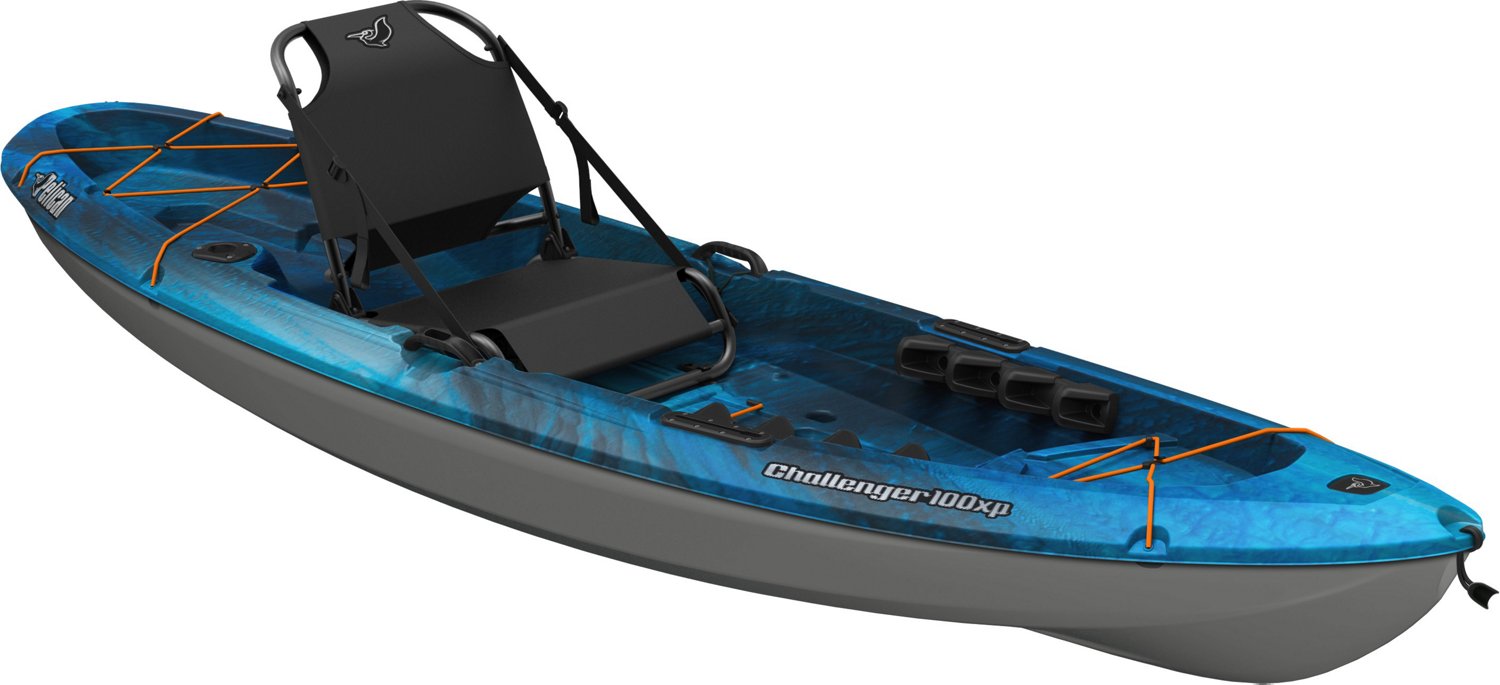 Pelican Challenger 100XP 10 ft Angler Sit-On-Top Fishing Kayak | Academy