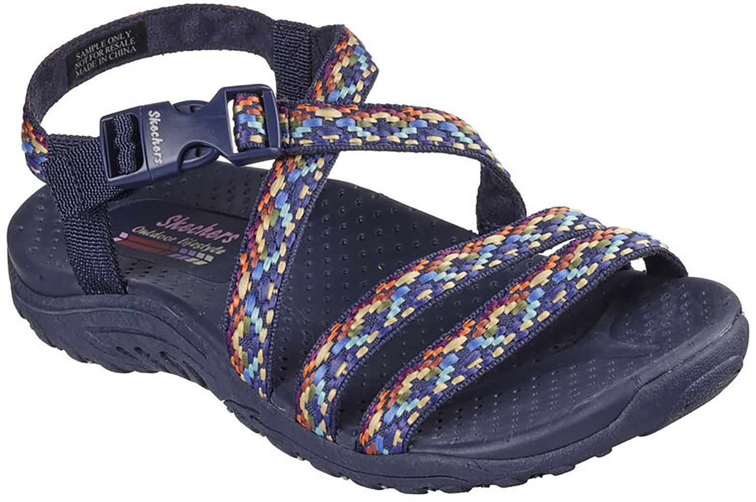 SKECHERS Women's Reggae Wedge Sandals - view number 3