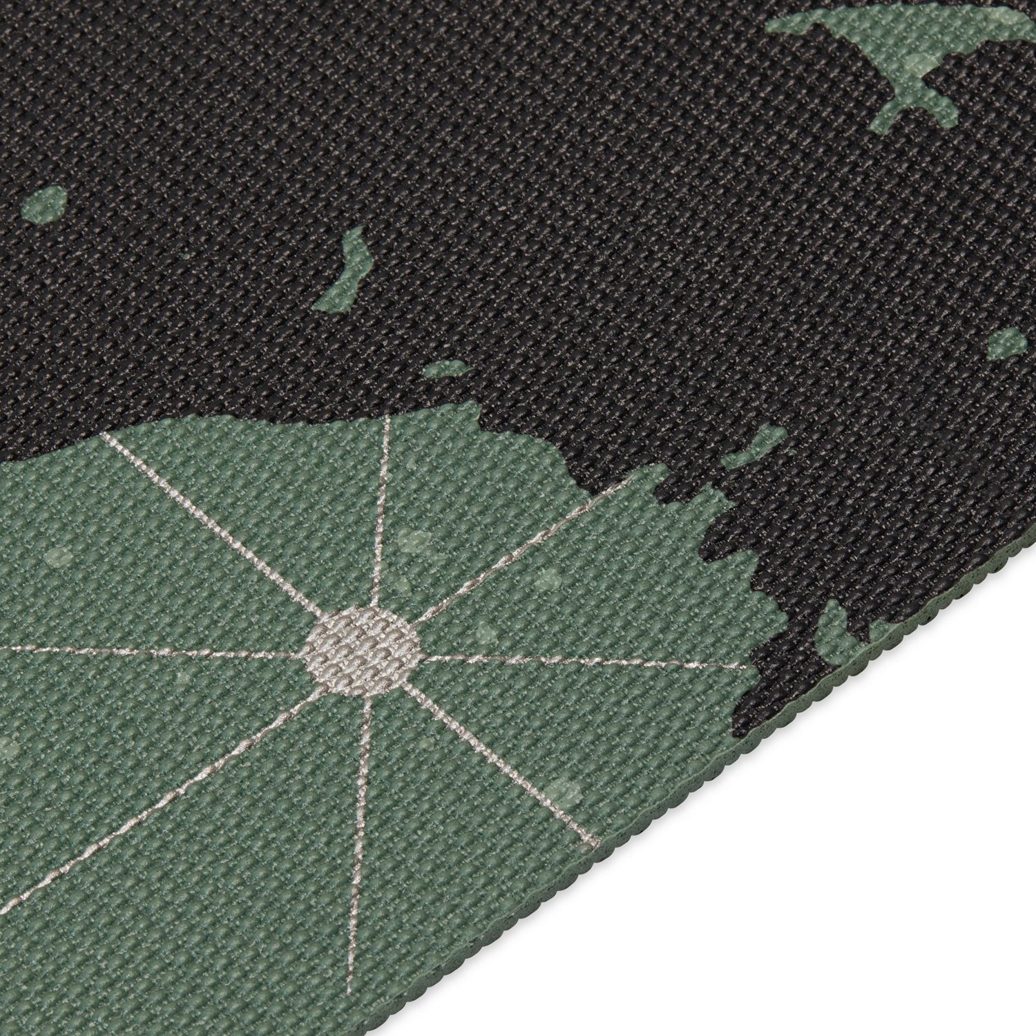 Gaiam Reversible Aubergine Swirl 24 x 68 x 0.24 in Yoga Mat                                                                      - view number 4