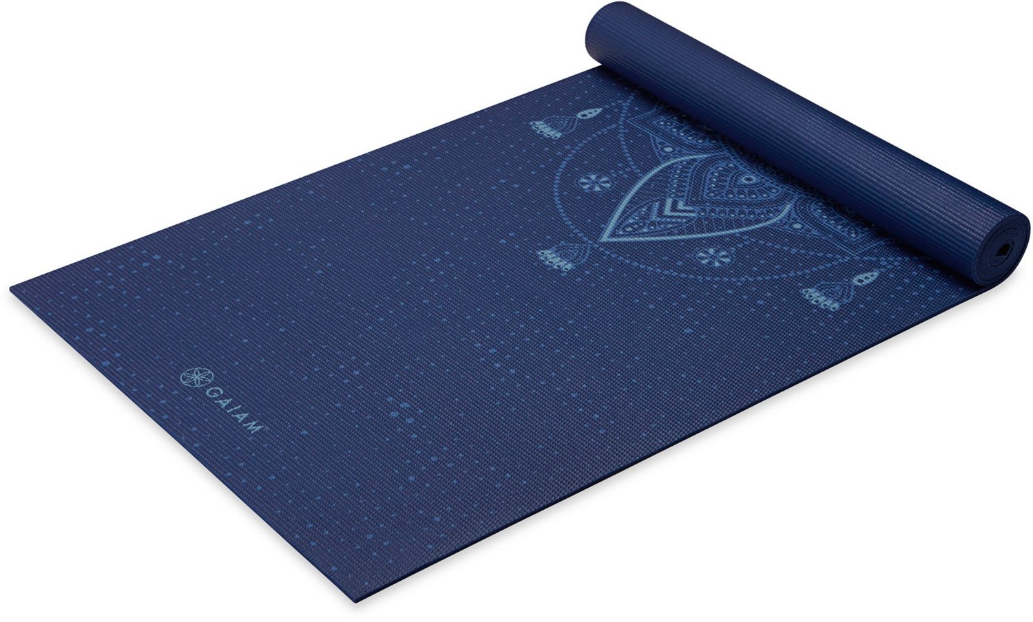 Gaiam Reversible Aubergine Swirl 24 x 68 x 0.24 in Yoga Mat                                                                      - view number 3