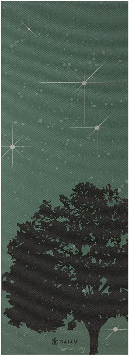 Gaiam Reversible Aubergine Swirl 24 x 68 x 0.24 in Yoga Mat                                                                      - view number 2