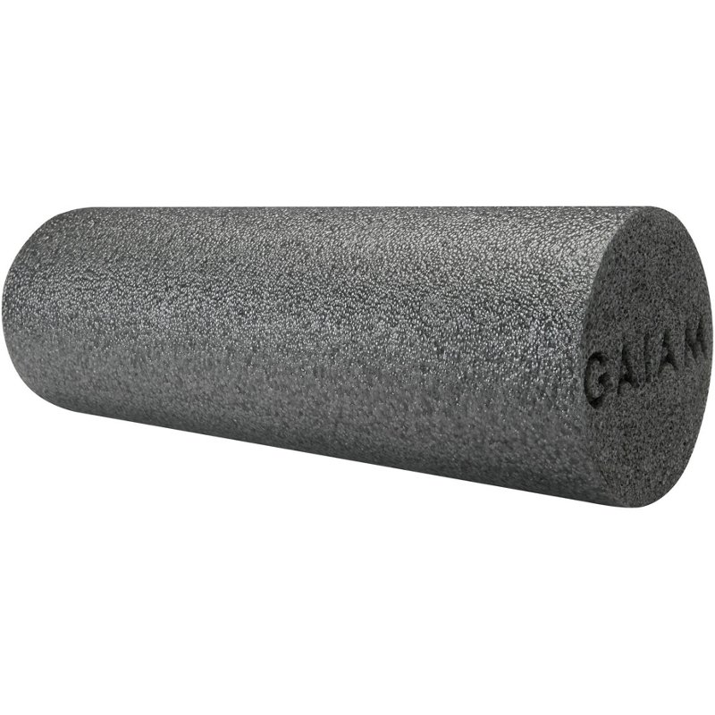 Gaiam Restore Muscle Therapy 18 in Foam Roller Grey - Exercise Accessories at Academy Sports