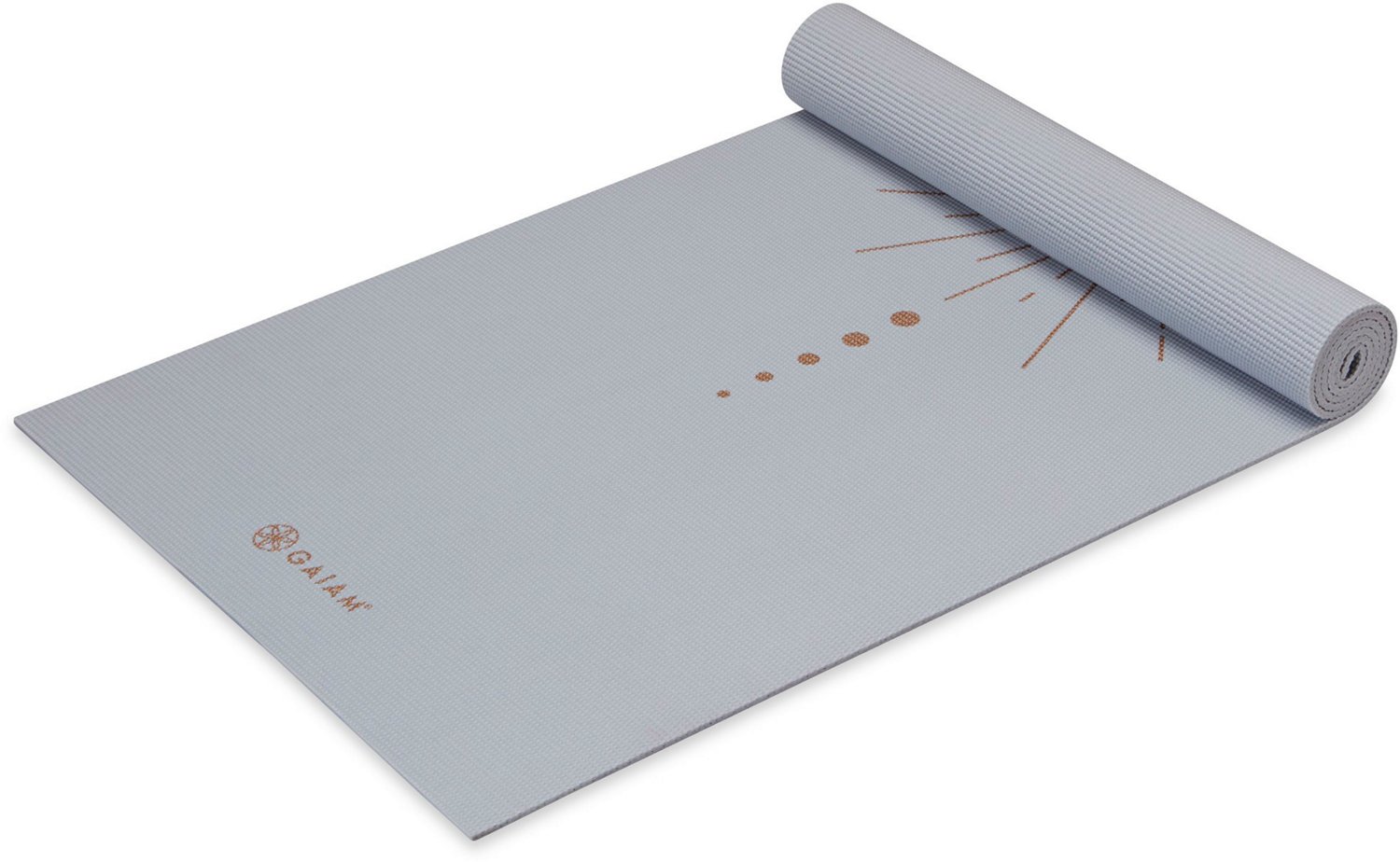 Gaiam Reversible Aubergine Swirl 24 x 68 x 0.24 in Yoga Mat                                                                      - view number 3