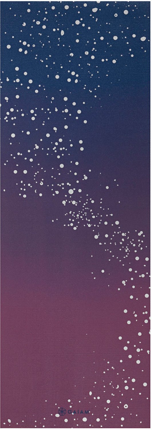 Gaiam Reversible Aubergine Swirl 24 x 68 x 0.24 in Yoga Mat                                                                      - view number 2