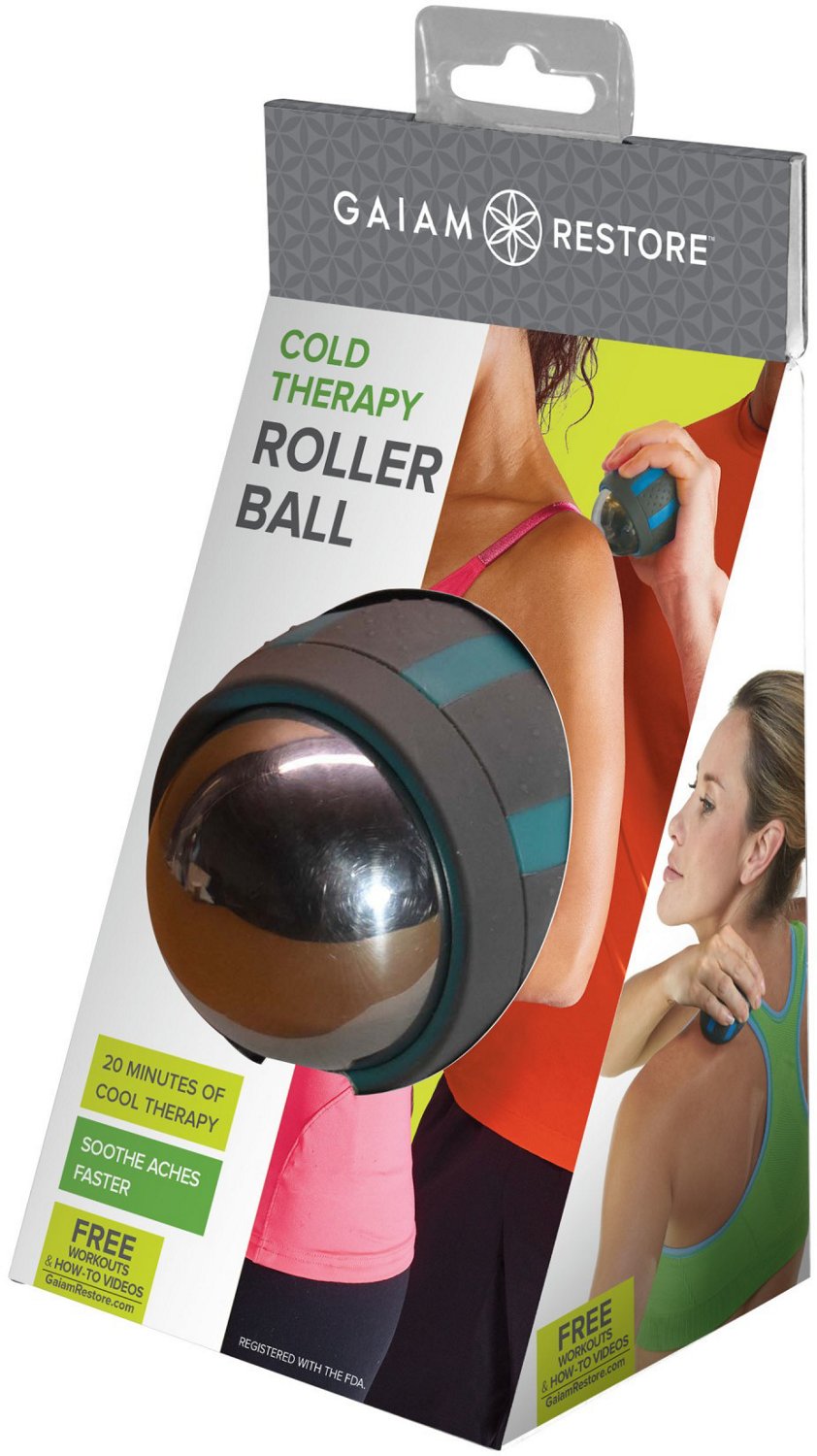 Gaiam Restore Cold Therapy Roller Ball - view number 2