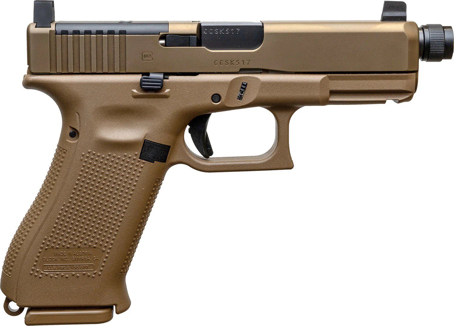 GLOCK 19x MOS 9mm Luger Double-Action Pistol | Academy