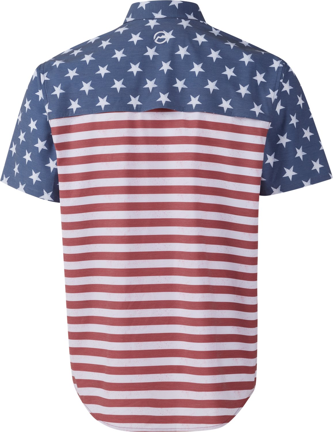Magellan Outdoors Men's Americana Blocked Short Sleeve T-shirt - view number 2