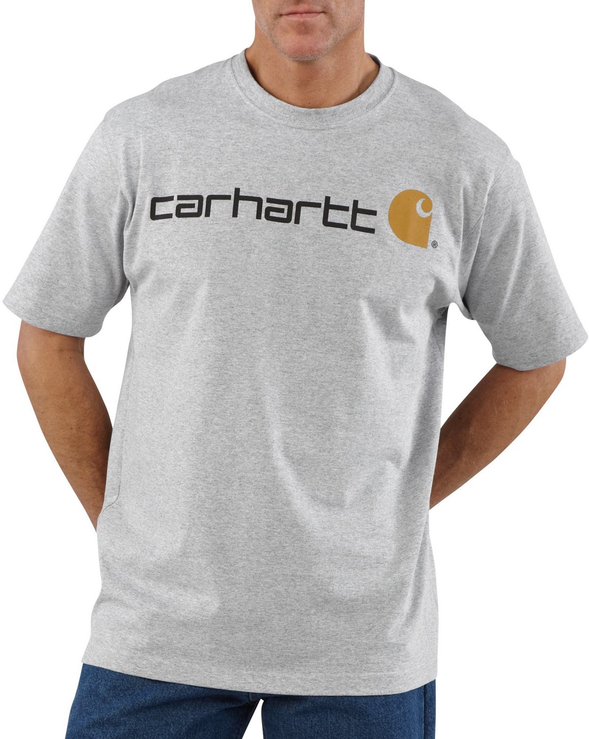 Carhartt Men's Short Sleeve Logo T-shirt                                                                                         - view number 3
