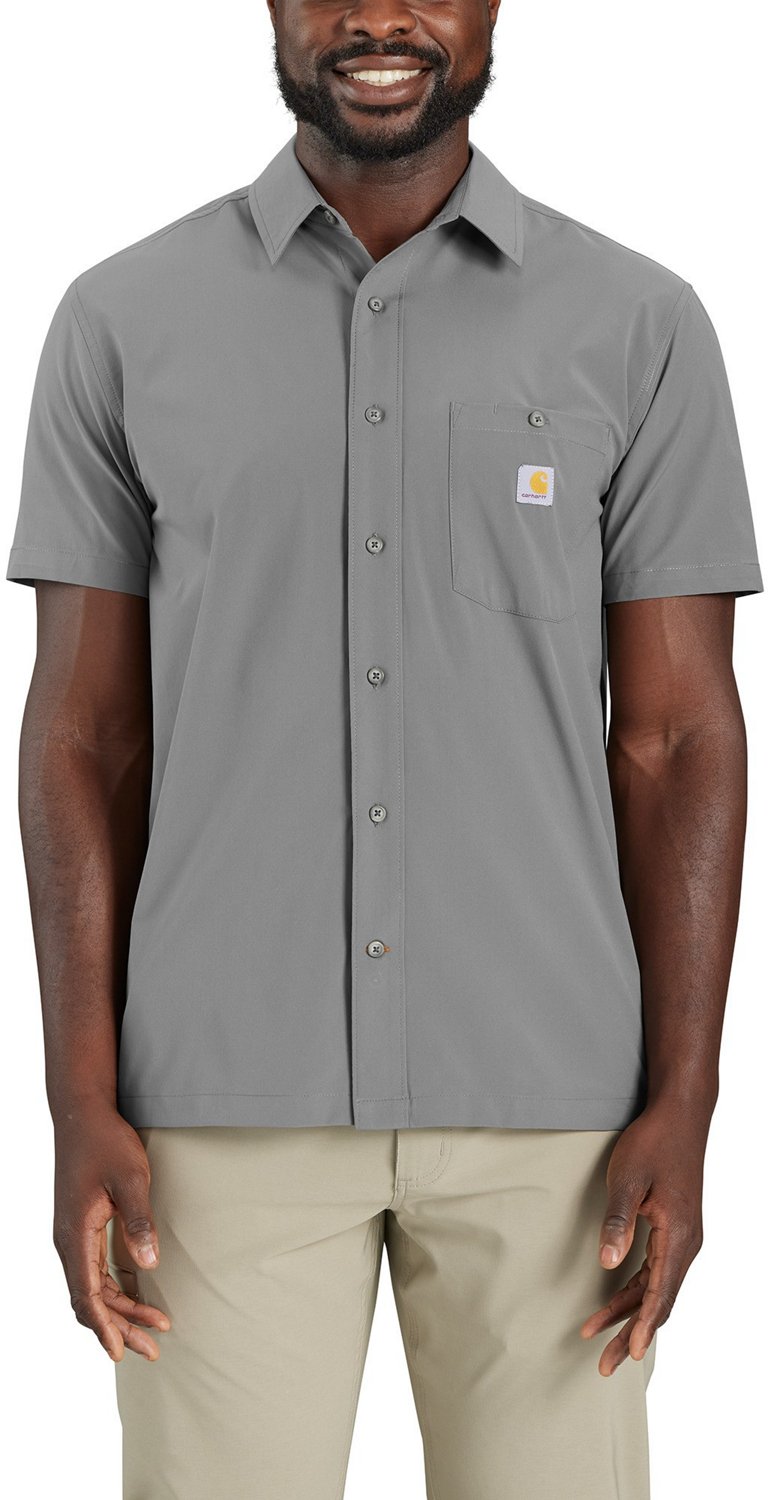 Carhartt Men's Force Sun Defender Short Sleeve Shirt - view number 4