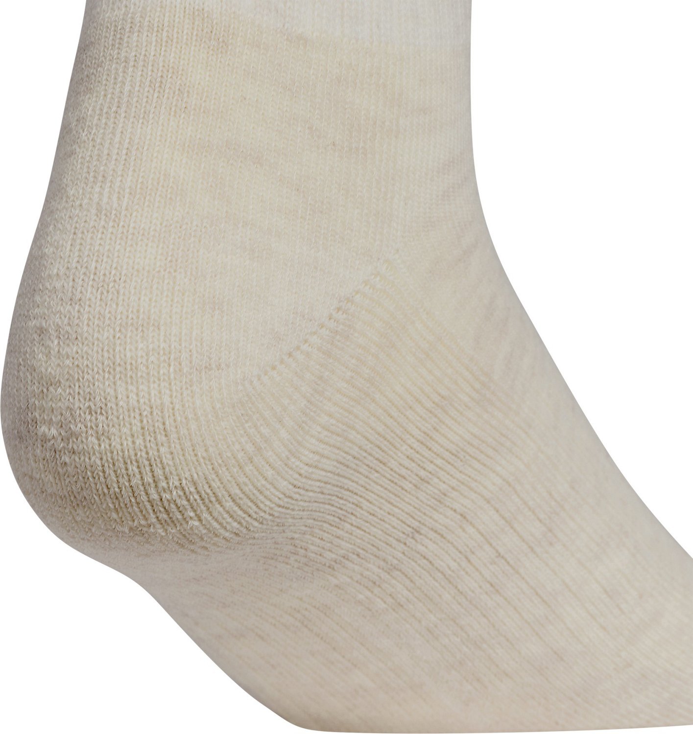 adidas Women's Athletic Cushioned 6 Pack Quarter Socks - view number 3