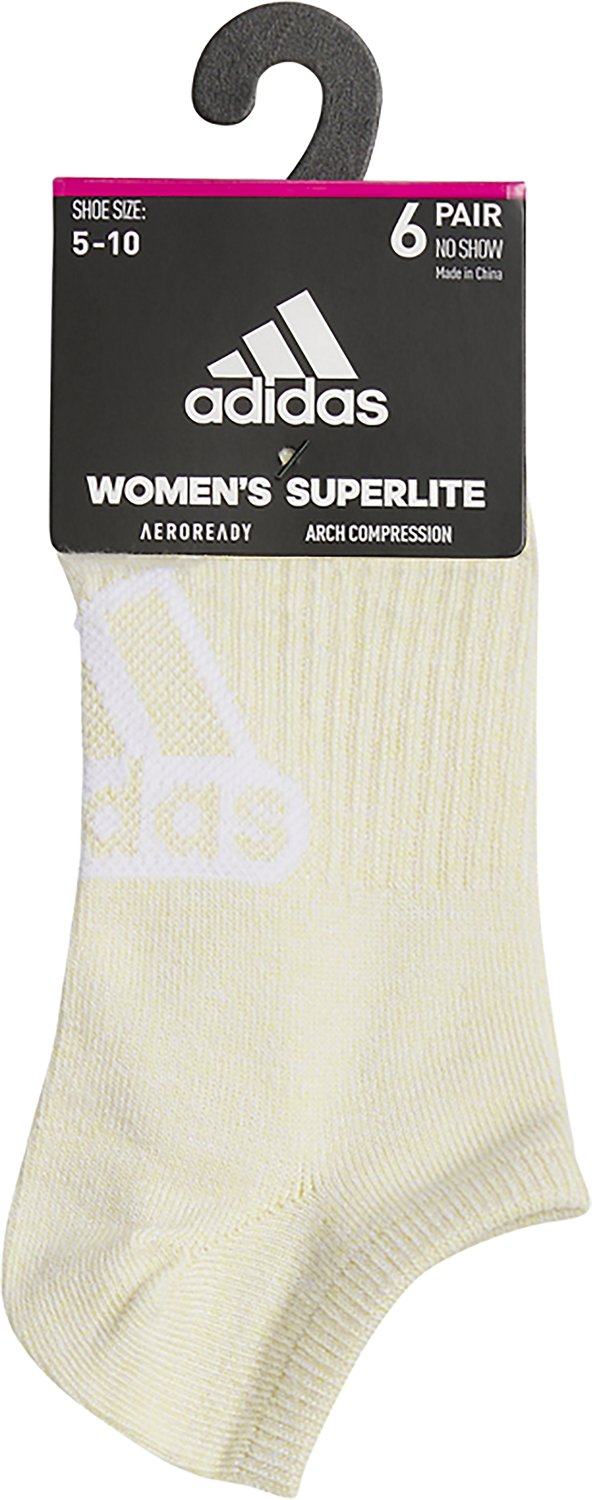 adidas Superlite Classic No Show Socks 6 Pack                                                                                    - view number 2