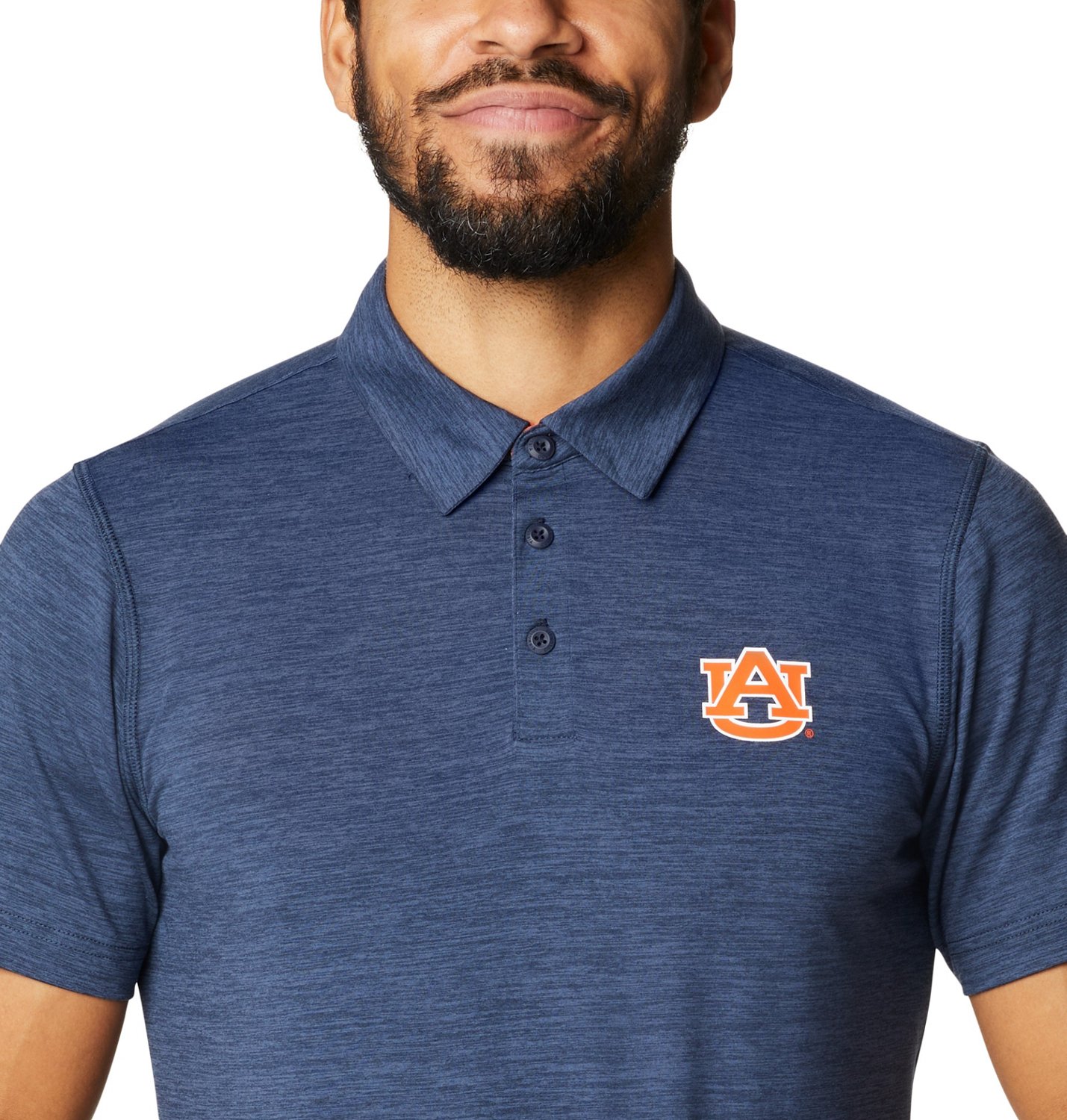 Columbia Sportswear Men's Auburn University Tech Trail Polo                                                                      - view number 3