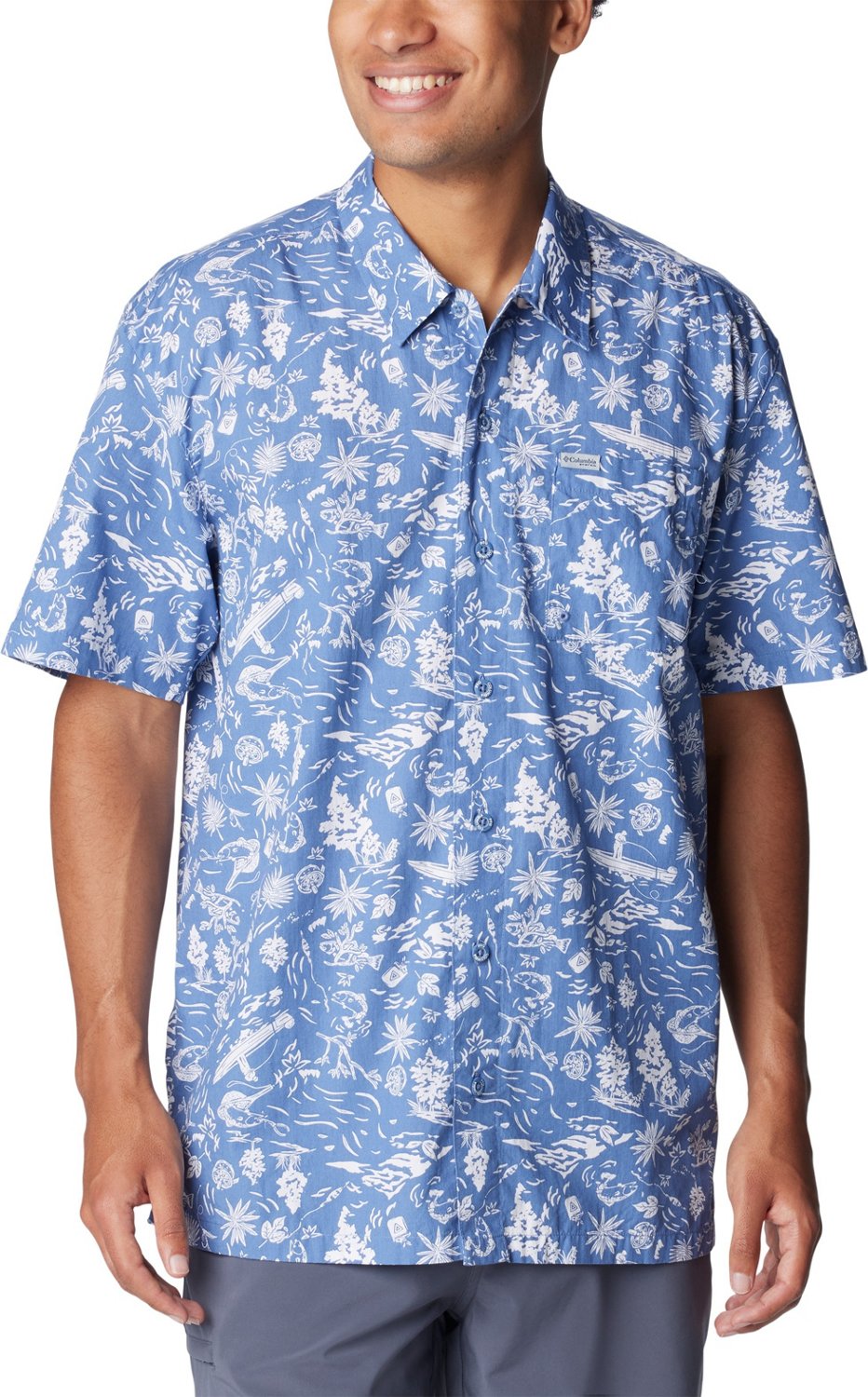 Columbia Sportswear Men's PFG Trollers Best Short Sleeve Shirt | Academy