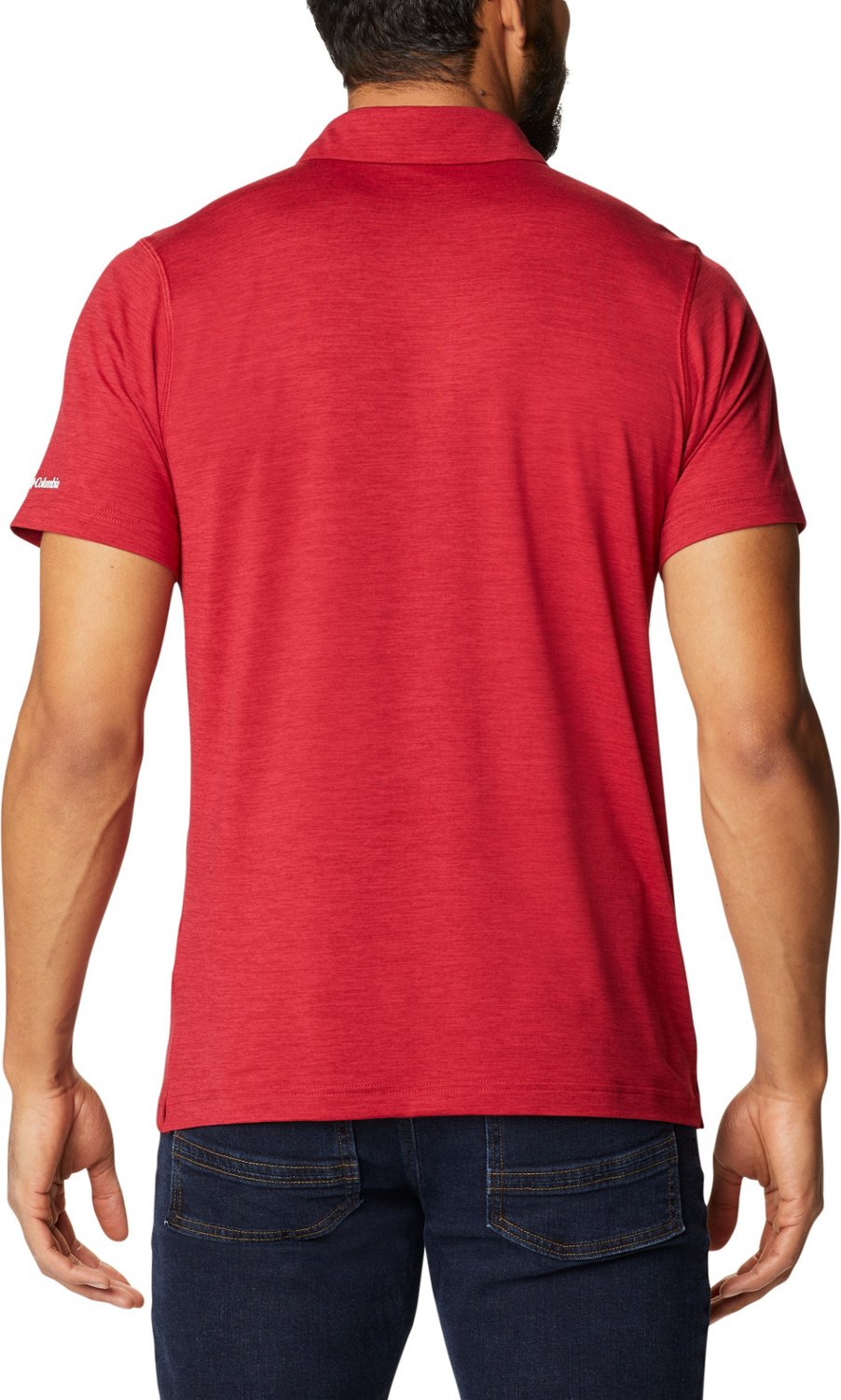 Columbia Sportswear Men's University of Oklahoma Tech Trail Polo                                                                 - view number 2