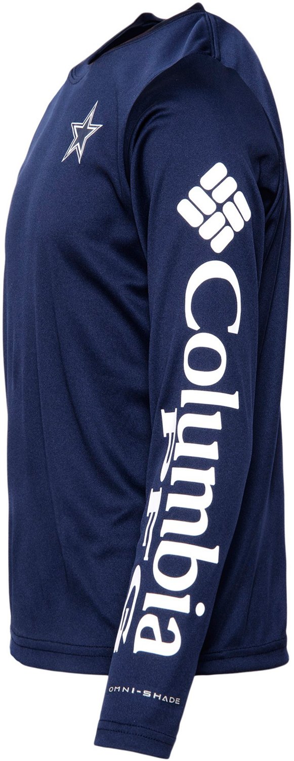 Columbia Sportswear Youth Dallas Cowboys Terminal Tackle Long Sleeve T-shirt - view number 2