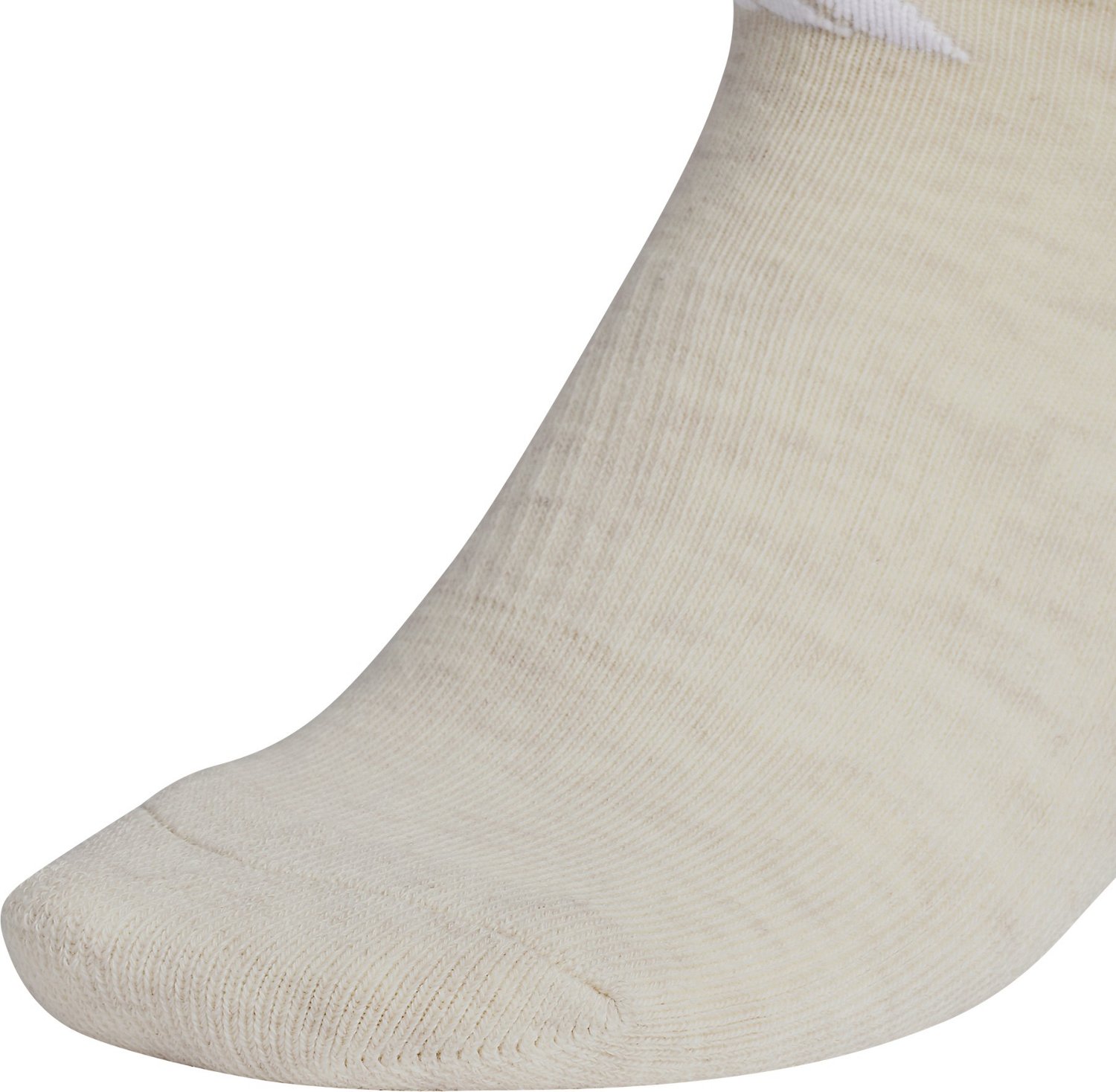 adidas women's Athletic Cushioned 6 Pack No-Show Socks - view number 2