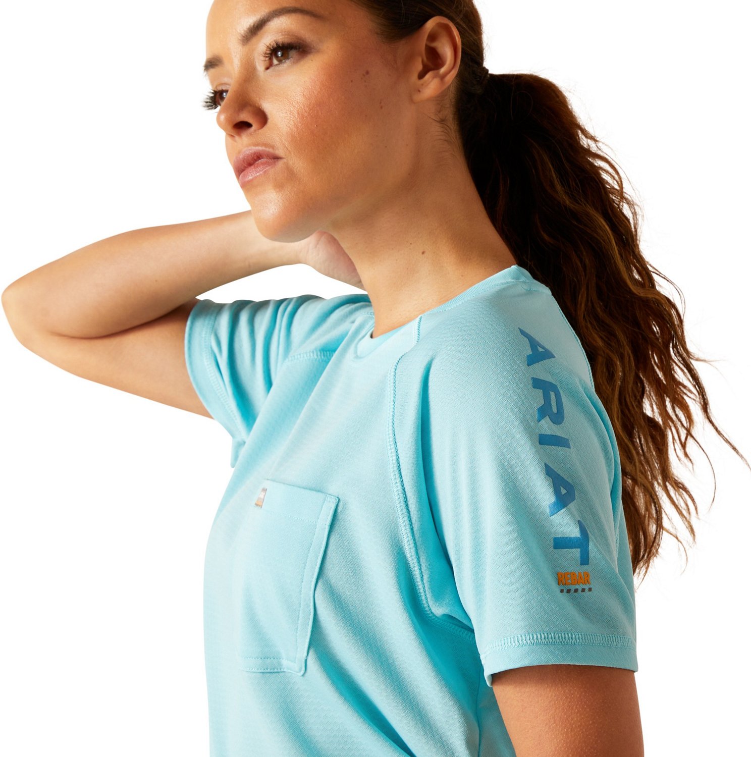 Ariat Women's Rebar Heat Fighter Short Sleeve T-shirt                                                                            - view number 3