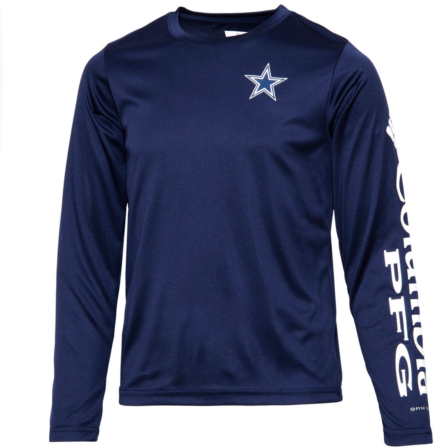 Columbia Sportswear Youth Dallas Cowboys Terminal Tackle Long Sleeve T-shirt - view number 1