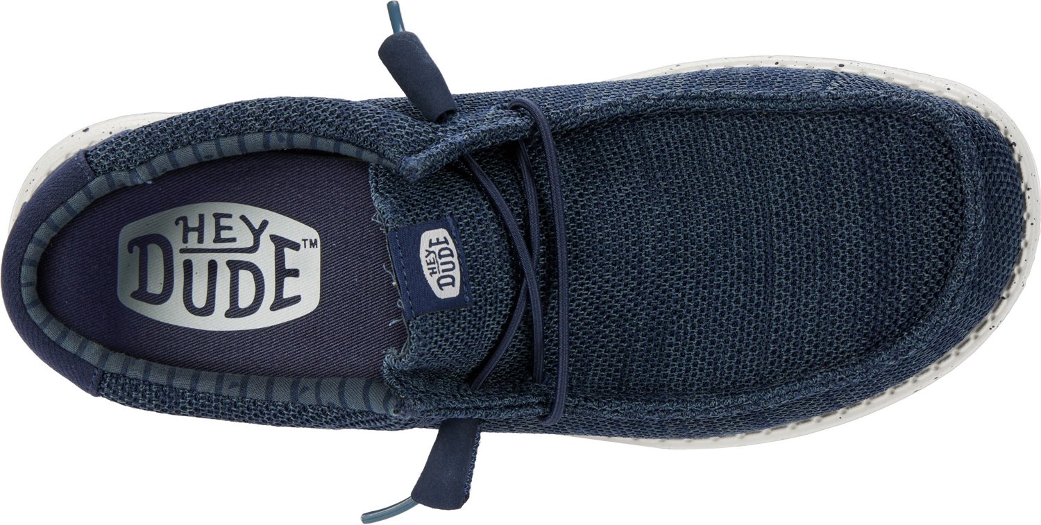HEYDUDE Mens' Wally Stretch Mesh Shoes                                                                                           - view number 3
