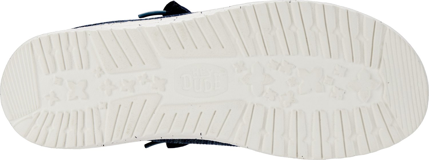 HEYDUDE Mens' Wally Stretch Mesh Shoes                                                                                           - view number 4