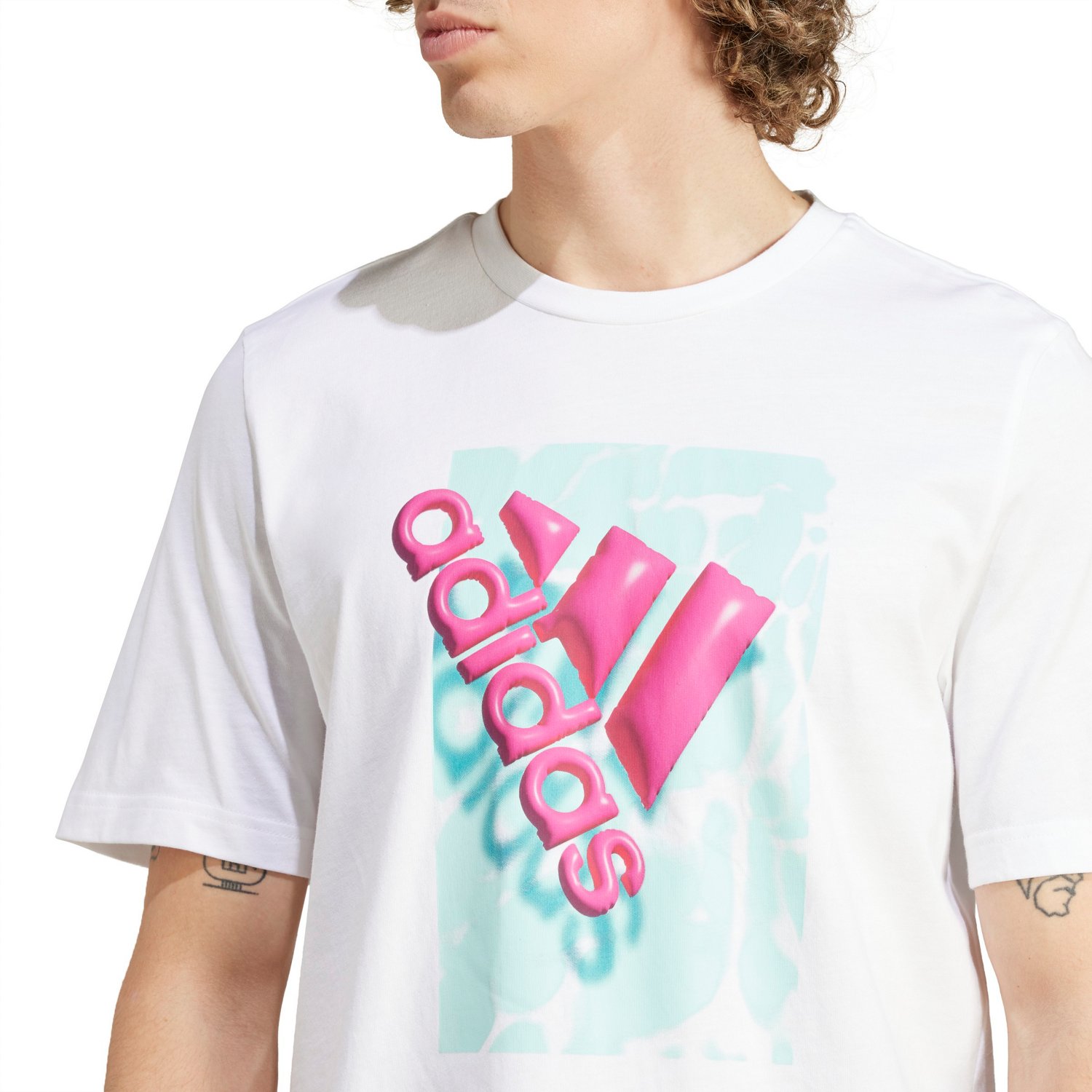adidas Men's Summer Graphic T-shirt                                                                                              - view number 1