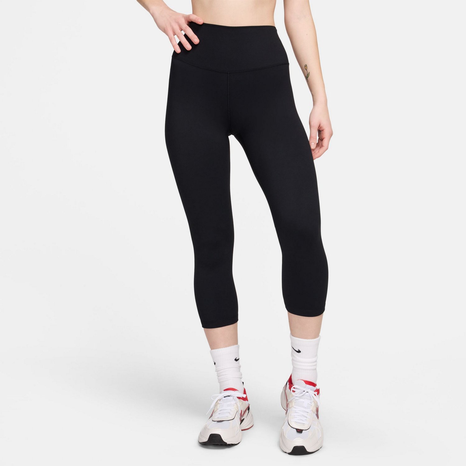 Nike Women's Dri-FIT ONE HR Crop Leggings