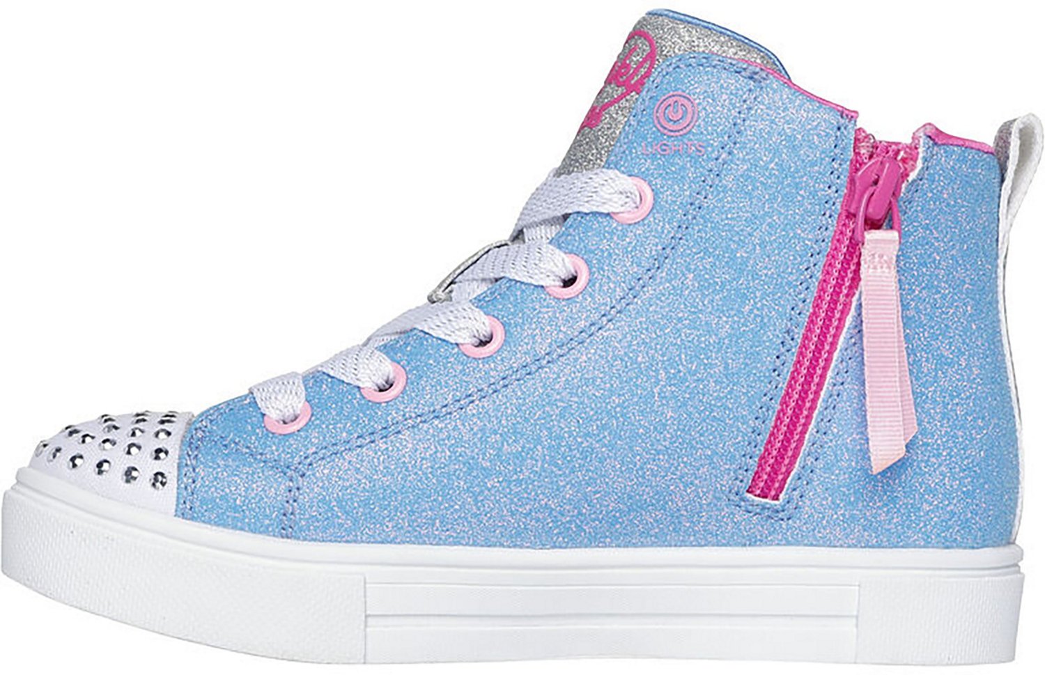 SKECHERS Girls' Twinkle Sparks High-Top Shoe - view number 2